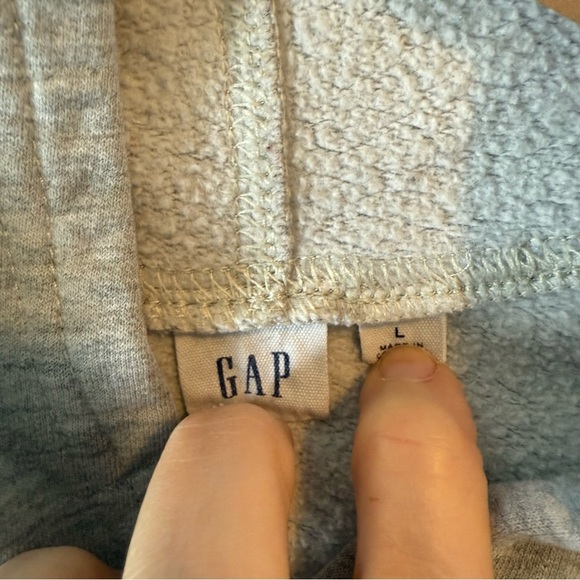 GAP Women’s Heather Gray Pullover Hoodie, Size L - Picture 6 of 8